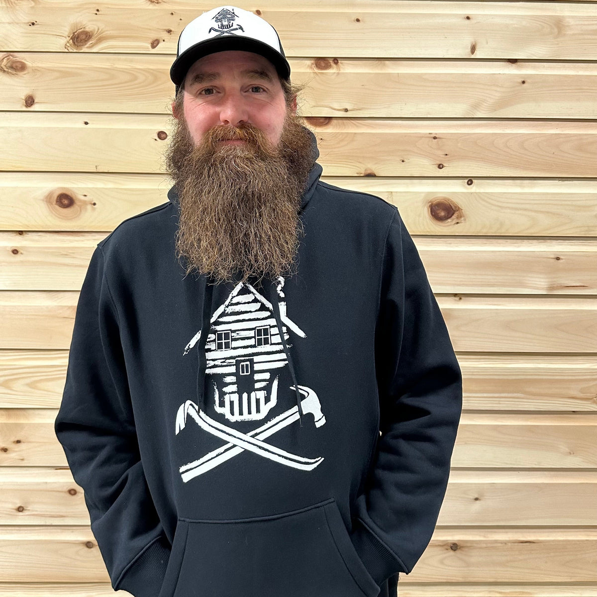 Hop Skull & Crossbones Zip Hoodie | – Hooded - View #9