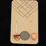 Metalsmith earrings