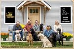 Maine Cabin Masters' Dogs 2025 Wall Calendar