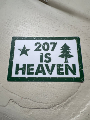 207 is Heaven Sticker