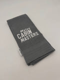 Dish Towel with Maine Cabin Masters Logo