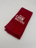 Dish Towel with Maine Cabin Masters Logo