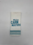 Dish Towel with Maine Cabin Masters Logo