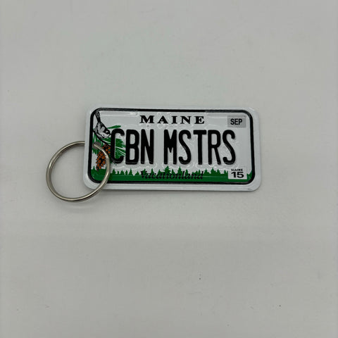 License Plate Keychain