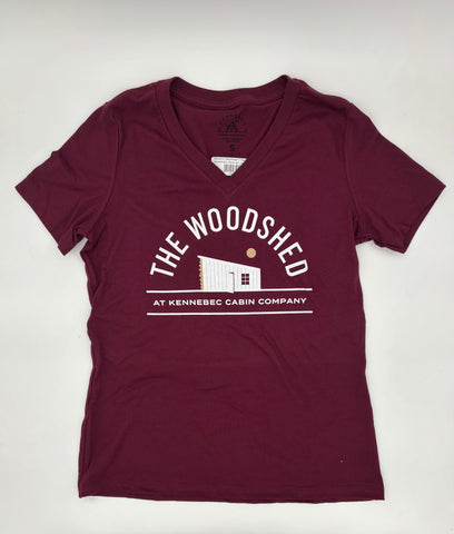 Women's Woodshed V-Neck T Shirt