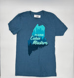 Specialty T Shirt - Maine Cabin Masters with Trees in Maine