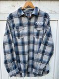 Flannel Shirts with Maine Cabin Masters' logo