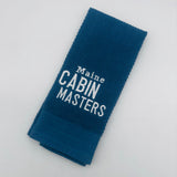 Dish Towel with Maine Cabin Masters Logo