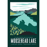 Maine Mountain Art Print
