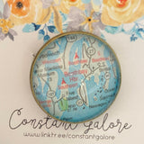 Jewelry, key rings & hair combs by Constant Galore