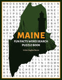 Maine Fun Facts Word Search Puzzle Book by Vickie Hughes Baron
